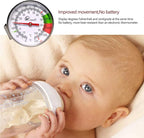 KT THERMO Instand Read 2-Inch Dial Thermometer,Best for The Coffee Drinks,Chocolate Milk Foam