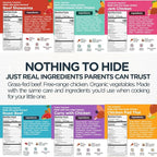 Li'l Hala Baby Food Meals (Variety 6 Pack)