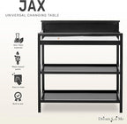 Dream On Me Jax Universal Changing Table in Matte Black