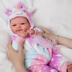 BABESIDE Baby Dolls, 17inch Realistic Baby Doll Girl Real Life Toys with Accessorries for 3+ Old Kids Realife Gifts Collection