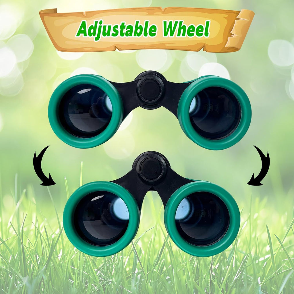 Binoculars for Kids, Kids Binoculars for Ages 3-12 Boys Girls, Outdoor Gifts Toys for Kids- Perfect for Bird Watching, Camping, and Outdoor Exploration