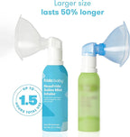 Frida Baby NoseFrida Saline Mist Nasal Inhaler, Decongestant Spray for Congestion & Allergy Relief for Babies + Kids, Nasal Saline Spray, Soothes Stuffy Nose & Sore Throat, Includes Mask