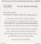 Shashibo Shape Shifting Box - Award-Winning Fidget Toy w/ 36 Rare Earth Magnets - Fidget Cube Transforms Into Over 70 Shapes, Sensory Toy Gift for Kids, Teens, and Adults (Blue Planet)