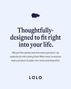 Lalo PAW Patrol Utensils - Toddler Fork and Spoon Set - Stainless Steel and Silicone Ergonomic Toddler Utensils - Children Safe Flatware Set - 2 Pieces - Chase