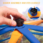 JAXPETY 10 FT Climbing Dome, Toddler Outdoor Climbing Toys, Kids Jungle Gym for Backyard, Playground Doorway Geometric Dome for Kids 8-12 Climber, Metal Outside Climbing Gym, Capacity 500 Lbs