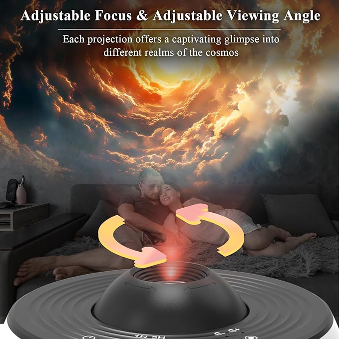 Upgrade Galaxy Star Projector for Bedroom, 13 in 1 Planetarium Projector with Timer | Nebula & Milky Way Night Light for Ceiling | LED Space Galaxy Lamp Bedroom Decor for Adults Kids