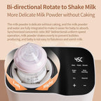 Baby Bottle Warmer, Waterless Bottle Warmer with Shake Function, Fast Milk Warmer for Breastmilk, Portable Bottle Warmer Baby Food Heater & Defroster Warmer for Home (Champagne)