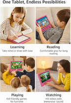 10.1" Kids Tablet Android 14 | 64GB Octa-Core 8GB RAM | Shockproof Case & Parental Control | 12H Fast Charge | HD Display w/Google Kids Space & Educational Apps | WiFi 6/Bluetooth/GPS | Ages 3-12