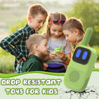 Toys for 3-12 Year Old Girls Boys, Walkie-Talkies for Kids 2 Pack 1000FT Long Range with 2 Channels, Handheld Kids Walky Talky Educational Electronic Outdoor Toys for Outside Camping Hiking
