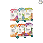 Serenity Kids 7+ Months World Explorers Baby Food Pouches - Puree With Ethically Sourced Meats & Organic Veggies - BPA-Free Organic Baby Food - 3.5 Oz, 18 Pack