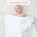 Viviland Baby Towels and Baby Wash Cloths Set Hooded Baby Towels Baby Wipes Absorbent Bath Face Towels Burp Cloths or Face Towels for Girl Boy 6-Pack Size 28 x 28 Inch(Pink Koala)