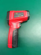 Infrared Thermometer Gun,SQECH Laser Thermometer Gun -58℉～1112℉(-50℃～600℃),Non-Contact Temperature Gun with Adjustable Emissivity&Color Backlight for Cooking, Pizza Oven,BBQ,Fridge,Engine,HVAC(Red)