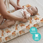 BROLEX Changing Pad Covers for Baby: Boy Girls Ultra Stretchy Soft 2 Pack, Squirrel Foliage