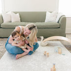 Baby Play Mats for Floor - Eden (4x6ft) - Premium EVA Foam Play Mat for Babies & Toddlers - Perfect for Tummy Time, Crawling, Playroom - Stylish & Comfortable Kids Play Mat