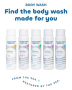 Seaweed Bath Co. Hydrate Body Wash - Citrus Vanilla | Foaming Shower Gel Cleanser with Natural Ingredients | Vegan, Paraben and Sulfate Free | For Women and Men | 12 oz (Pack of 2)