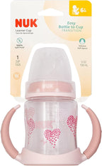 NUK Small Learner Tritan Cup, 5 oz, 6+ Months – BPA Free, Spill Proof Sippy Cup