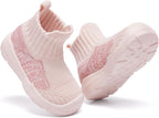 MORENDL Toddler Sock Shoes Baby Walking Shoes Infant Slippers Boys & Girls Non-Slip Sneakers