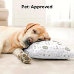 Toddler Pillow with Pillowcase - 10x18 My Little Dreamy Kids Travel Bed Pillows for Sleeping, Organic Cotton Small Pillowcase, Soft & Breathable, Machine Washable, Toddlers 2-5 Years Old (KeaFriends)