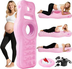 Inflatable Pregnancy Pillow with Belly & Head Hole, Prone Pregnancy Pillow for Stomach Sleepers, Belly Pillow Pregnancy Mattress for Pregnant Women, Maternity airbed Pool Float for Tummy Massage