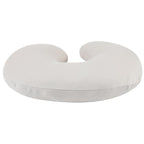 Onacosht 100% Organic Cotton Nursing Pillow Cover Soft Breathable Jersey Feeding Pillow Slipcover Fits Standard Infant Nursing Pillow for Baby Boy and Girl, Fog