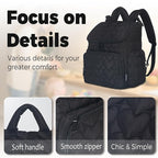 Baby Diaper Bag Backpack, Multifunction Baby Bag for Mom Dad, Large Capacity Diaper Backpack with Changing Pad Stylish Pañaleras para Bebe Stroller Straps, Newborn Baby Essentials Must Haves for Women