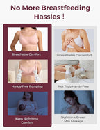 Momcozy Mesh Support Pumping Bra Hands Free Suitable for 36C-44G, Comfortable Plus Size Pumping and Nursing Bra in One