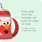 NUK Sesame Street Learner Cup, 5 Ounce Elmo – BPA Free, Spill Proof Sippy Cup