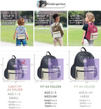 Toddler Backpack for Boys 2-5: Preschool Kindergarten 13" Daycare Backpacks Fit A4 Folder