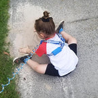 Accmor 3 in1 Toddler Harness Leash, Reflective Kid Harness with Anti Lost Wrist Link, Harness Leash for Toddlers, Child Walking Harness Kids Leash Wristband Rope Belt with Lock for Baby Boys Girls