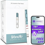 Wondfo Ovulation Test Strips-Women Fertility Tracking and Pregnancy Planning with Cycle-Detecting LH Surge - Highly Sensitive and Fast Result at Home Kit (25 Count)