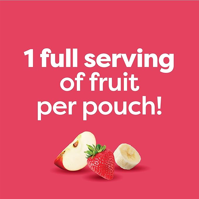 Beech-Nut Baby Food Variety Pack, Fruit & Root Veggie Blends Baby Food Pouches, Fruit & Veggie Purees, 3.5oz (18 Pack)