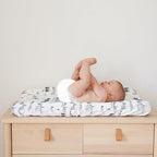 Baby Changing Pad Cover 2-Pack for Boys, Girls (Arctic Journey) - Premium Fitted Sheets Baby Diaper Changing Table Cover - Buttery Soft Cotton Blend