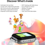 Gabb Watch 3e - Smart Watch for Kids, GPS Tracker, No Social Media or Internet, Fees Required (Dark Gray)