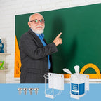 Maxcheck 2 Pack Wipes Holders Wall Brackets, Cleaning Wipes and Diapers Container Organizer Dispenser for Hospital, Kitchen, Bathroom, Offices, Home and Public Restrooms(White)