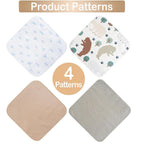 softan Baby Washcloths, 24Pack Baby Wash Cloths Extra Soft & Ultra Absorbent, Baby Towels Face Towel Unisex for Boys Girls Face & Body, Washclothes Gentle on Sensitive Skin, 9''x 9'' Bear