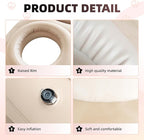 Inflatable Pregnancy Belly Mattress, Float with Abdominal Hole Full Body Inflatable Bed for Pregnant Women, The Best Pregnancy Pillow for Sleeping Prone - Relieves Back Hip Pain