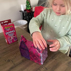 CreateOn Crayola Magnetic Tiles, Building Set for Kids, Magnetic Blocks, Travel Toys, Classroom Sensory Toys, STEM & Montessori Tools for Boys & Girls Ages 3+, 14-Piece Set (Valentines Day)