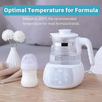 Baby Water Kettle- One Button Boil Cool Down and Keep Warm at Perfect Temperature 24/7 - Dispense Water Instantly- Replace Traditional Bottle Warmer