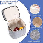 Breastmilk Cooler Bag with Ice Pack Fits 6 Baby Bottles Up to 9 Ounce