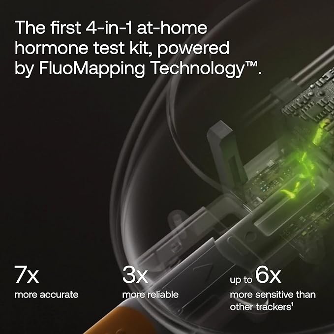 Mira Ultra4 Fertility Monitor & Ovulation Test Kit, Track 4 Key Fertility Hormones LH, PdG, E3G, and FSH for Family Planning & Pregnancy, Digital Results at Home with the Analyzer + Mira App, 30 Tests