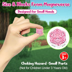 Magnetic Blocks - 150PCS Magnetic Building Blocks Cubes Adventurer, Magnets Toys for Kids Age Age 3 4 5 6 7 8 9 10 12, Sensory Stacking Construction Toy Christmas Birthday Gifts for Kids Boys Girls