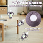 BUSOHA 3 Pack Koalas Silicone Sleeves for Dr. Brown's Glass Baby Bottles - Drop Protection Baby Bottle Sleeves Compatible with Dr Brown Newborn Glass Bottles with Silicone Handles,4 oz