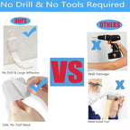 YEYA Upgraded No Drill Furniture Anchors for Baby Proofing, Anti-Tip Adjustable Straps, 2 Pack