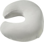 Nursing Pillow, Plus Size Breastfeeding Pillow Original Support for Baby Boys Girls Breastfeeding Essentials, with Removable Soft Cotton Cover (Grey, Standard (23.62 * 18.11 * 5.91 Inches))