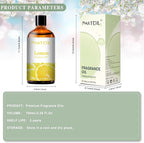 PHATOIL 100ML Lemon Fragrance Oils for Aromatherapy, Diffuser Oils for Home, Perfect for Humidifier, Yoga, DIY Candle and Soap Making - 3.38FL.OZ