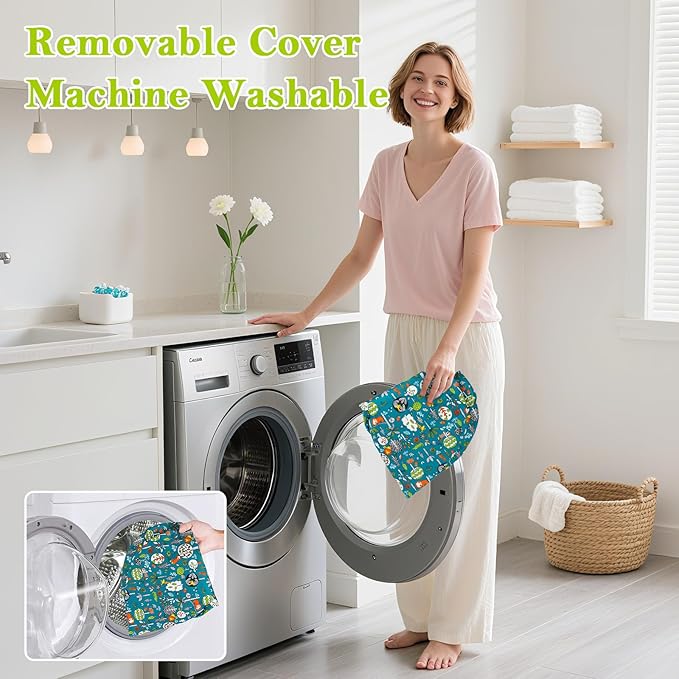 Nursing Pillow, Breastfeeding Pillow with Removable Cotton Cover, Baby Feeding Pillow for Mom Easier Breast Feeding and Bottle Feeding, Breastfeeding Support Cushion for Newborn (Matto)