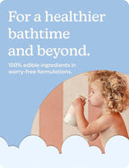 Babyology All Natural Baby Wash and Shampoo - 100% Edible Ingredients - with Organic Lavender Essential Oil (Fragrance Free) - Good for Sensitive Skin - Non Toxic - Tear Free