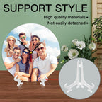 Generic Custom Clocks for Walls Personalized Clocks with Picture Customize Gifts for Kitchen Bathroom Home Family Friends Gifts, 12inch-30cm