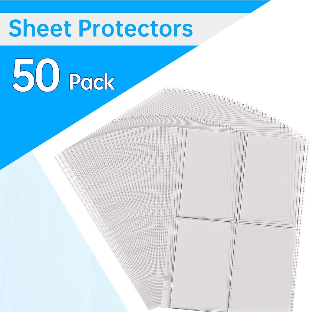 Tamfile Large 4x6" 400 Pocket Album, Fireproof Photo Binder with Plastic Sleeves (50 Pages), Waterproof Heavy Duty Photo Portfolio Folder with Clear Sheet Protectors, Each Page Holds 8 Pictures