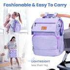 PILLANI Baby Diaper Bag Backpack - Large Bag for Boys & Girls, Waterproof Diaper Backpack - Travel Diaper Bags w/Changing Pad, Baby Registry Search & Shower Gifts - Essentials Must Haves Newborn Stuff